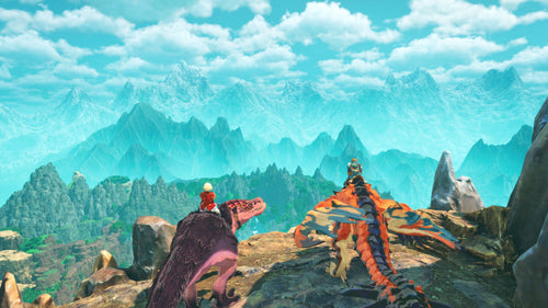 Monster Hunter Stories 3: Twisted Reflection – Nintendo Switch 2 – landskab og rytter