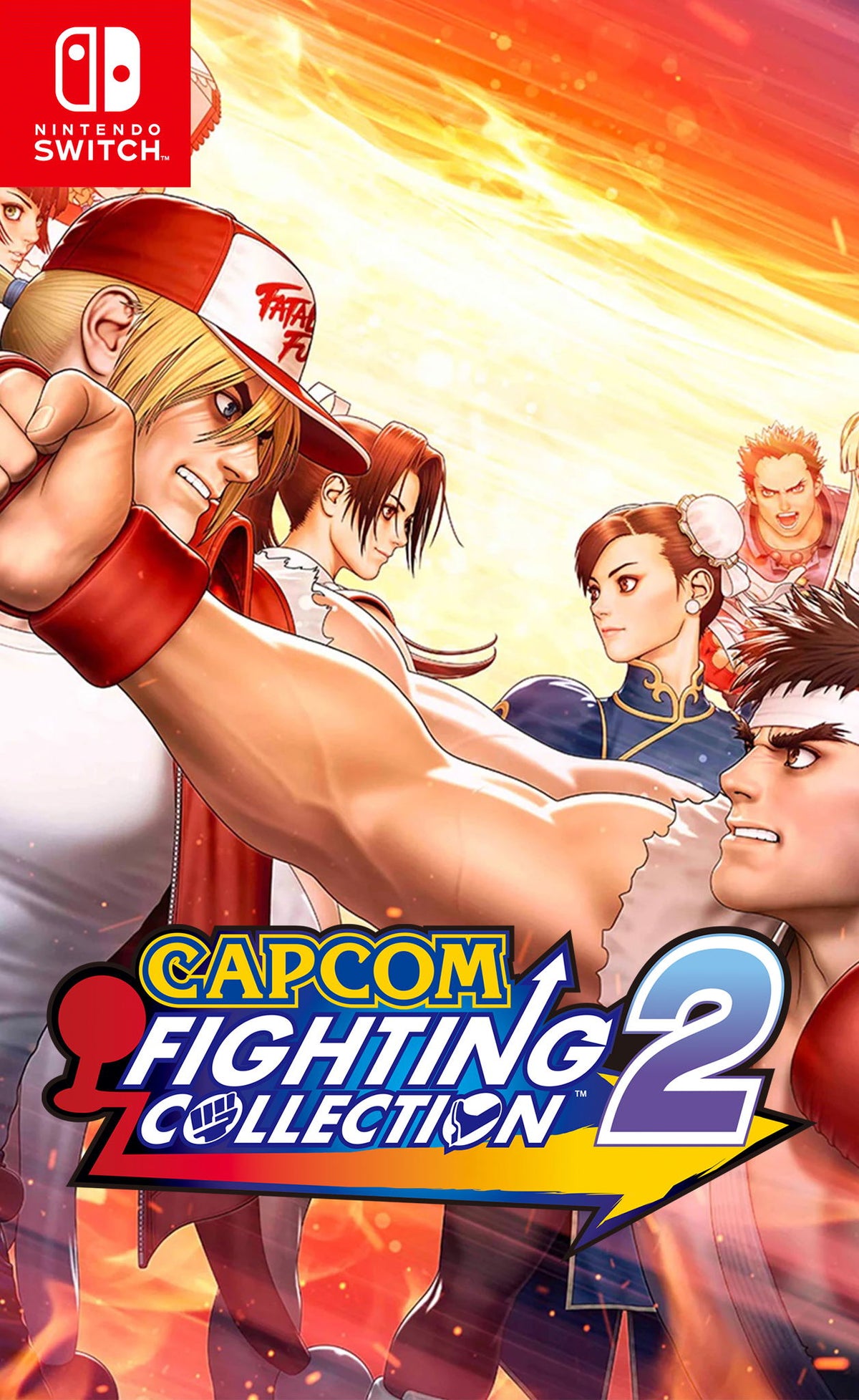 Capcom Fighting Collection 2 – Import – Nintendo Switch – forside