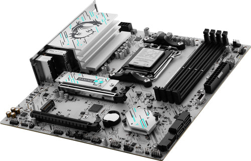 MSI B840M GAMING PLUS WIFI6E bundkort - AM5, micro-ATX - visning 2