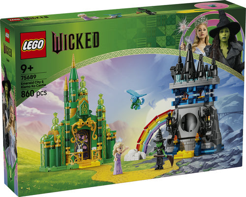 LEGO 75689 75689 Wicked Emerald City & Kiamo Ko Castle, construction toy Lego
