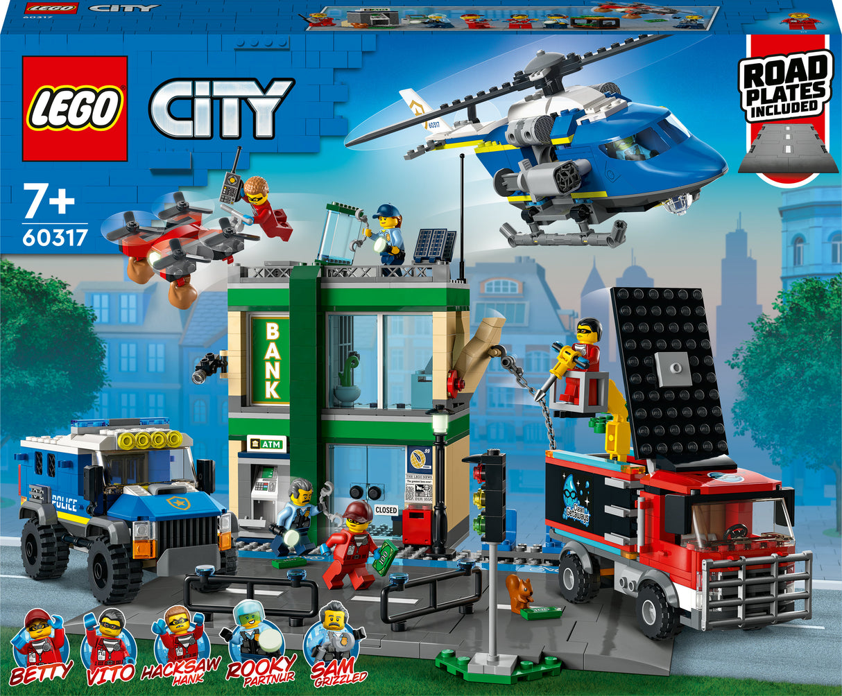 LEGO City Bank Heist & Chase - 60317 LEGO