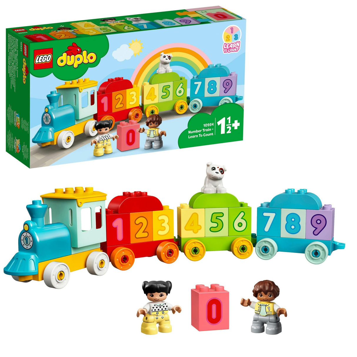 LEGO DUPLO number train - learn to count - 10954 LEGO