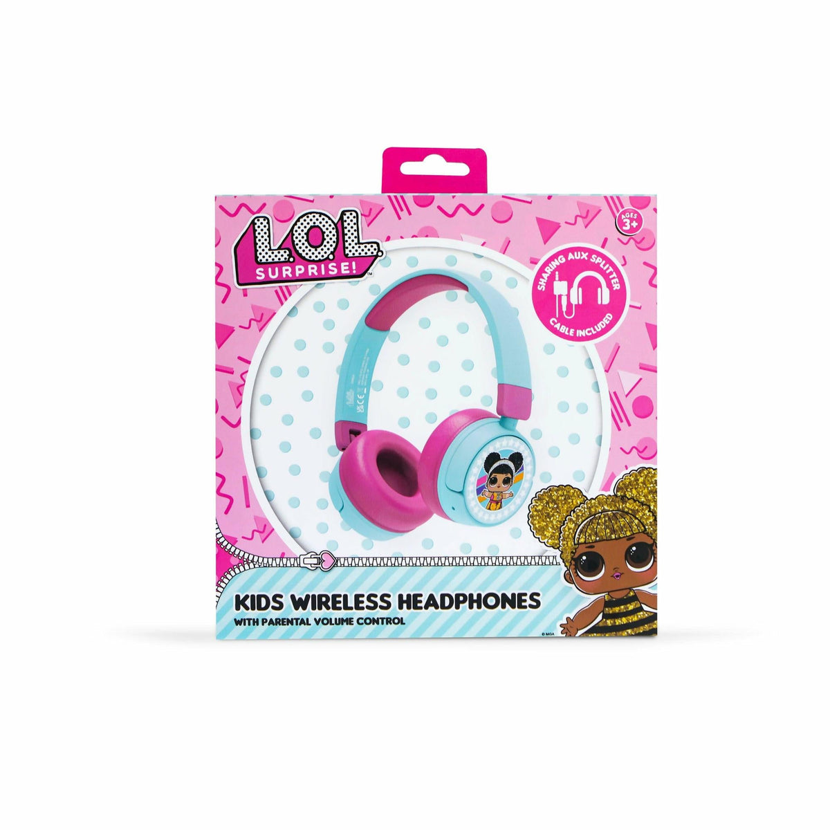 OTL - Bluetooth Headset w/Perental Control - LOL Suprise (LOL979) OTL
