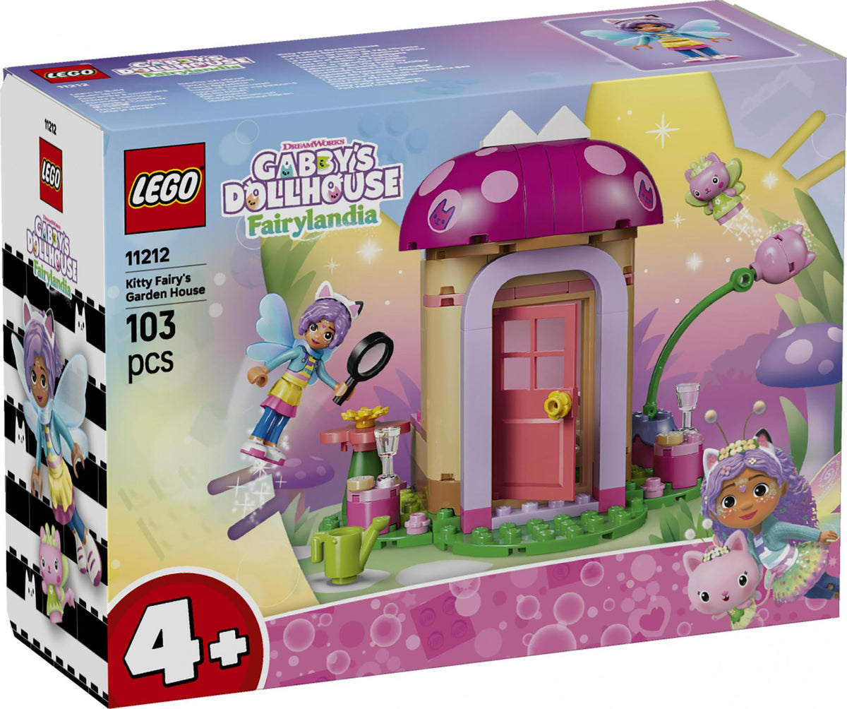 LEGO - Gabby's Dollhouse - Kitty Fairy's Garden House (11212) LEGO