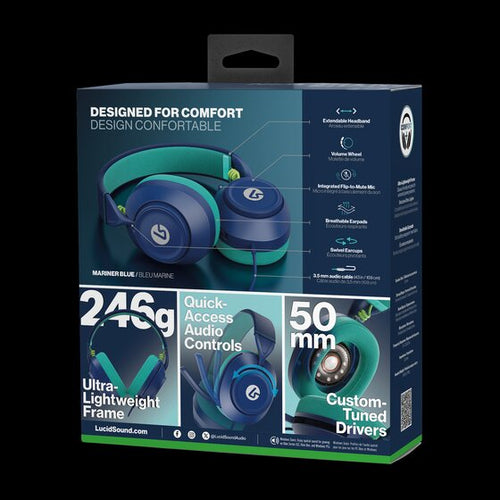 LucidSound LS10X Gen 2 headset til Xbox – Mariner Blue – produktbillede 15