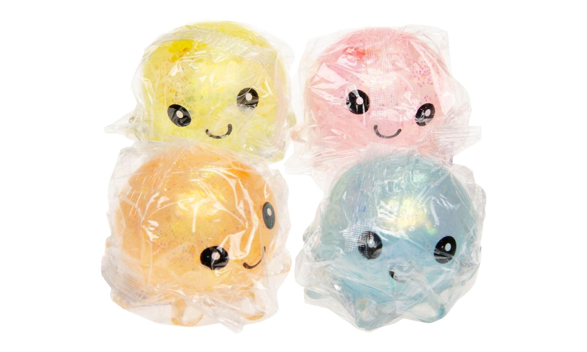 Squeeze Toy Octopus 8 cm – Assorteret Geekd