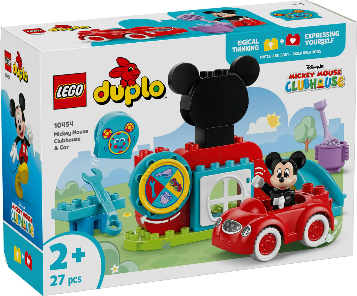 LEGO 10454 DUPLO Disney Mickey's clubhouse and car LEGO