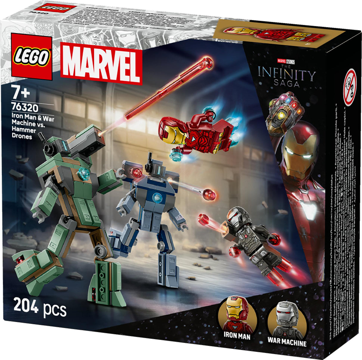LEGO - Super Heroes - Iron Man & War Machine vs. Hammer Drones (76320) LEGO
