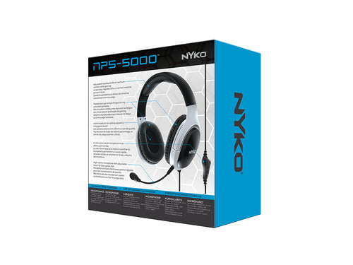 Nyko NP5-5000 – kablet headset til PlayStation 5 – emballage, bagside