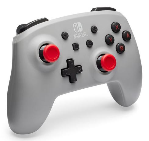 PowerA Trådløs Controller ‒ Retro Grå (Nintendo Switch)