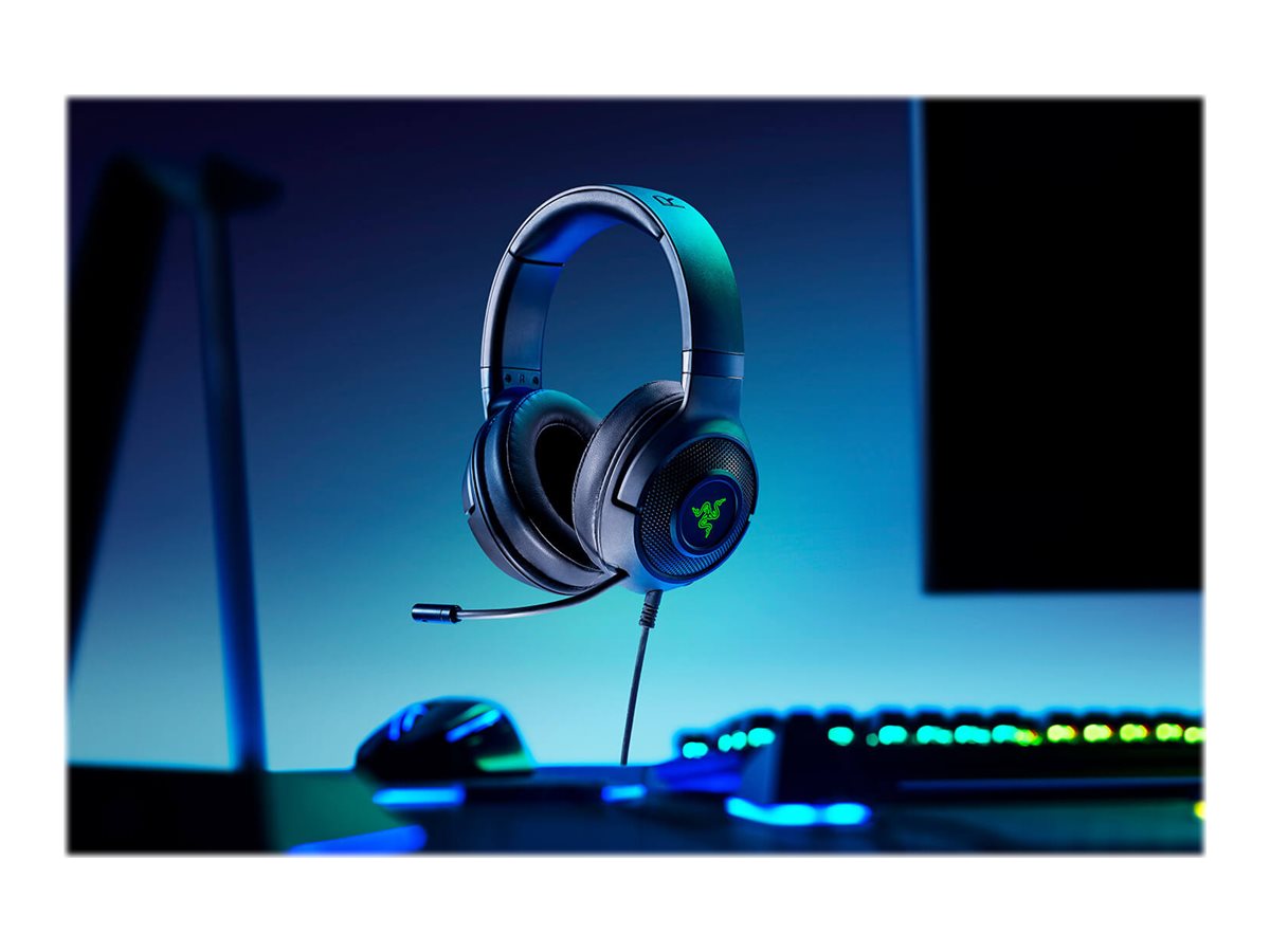 Razer Kraken X USB-kabel Headset Svart