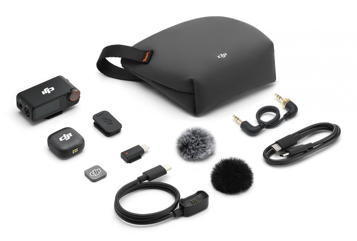 DJI - Mic 3 Wireless Microphone System (1 TX + 1 RX) – Compact & Professional DJI