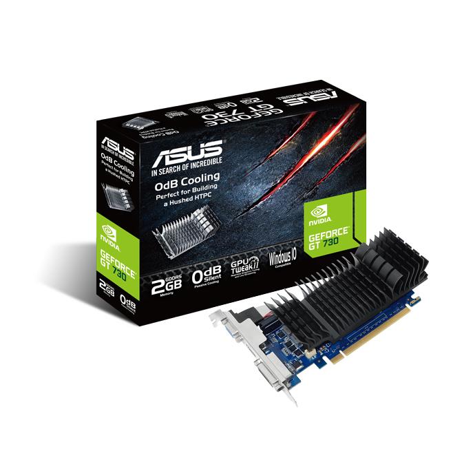 ASUS GeForce GT 730 2GB GDDR5 Silent (with Low Profile-bracket) (GT730-SL-2GD5-BRK) ASUS