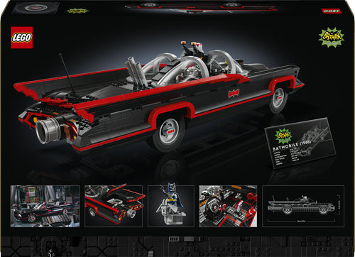 LEGO DC 76328 – Batman: Batmobil fra 1960'ernes tv-serie – æskens bagside
