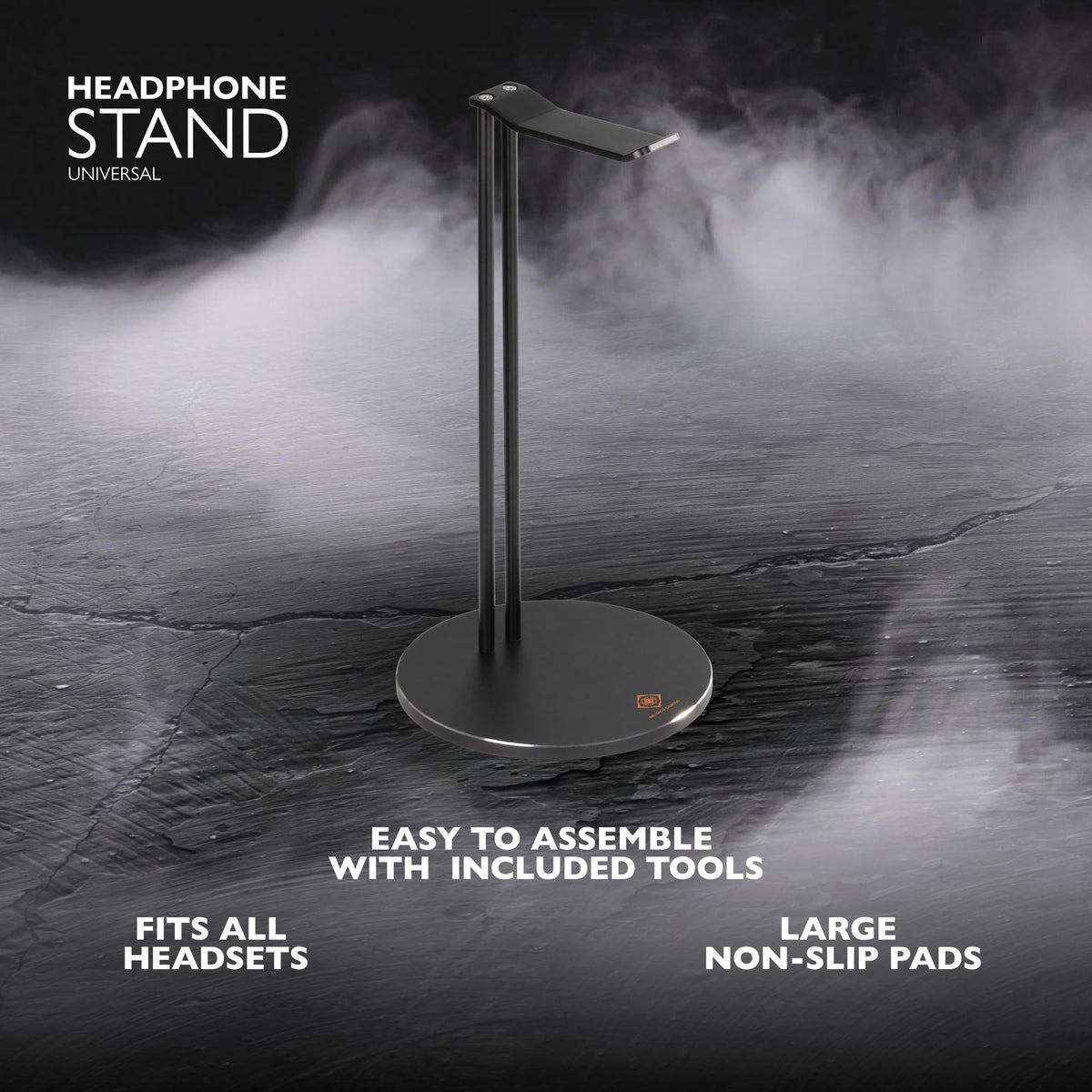 Headphone stand, black deltaco_gaming