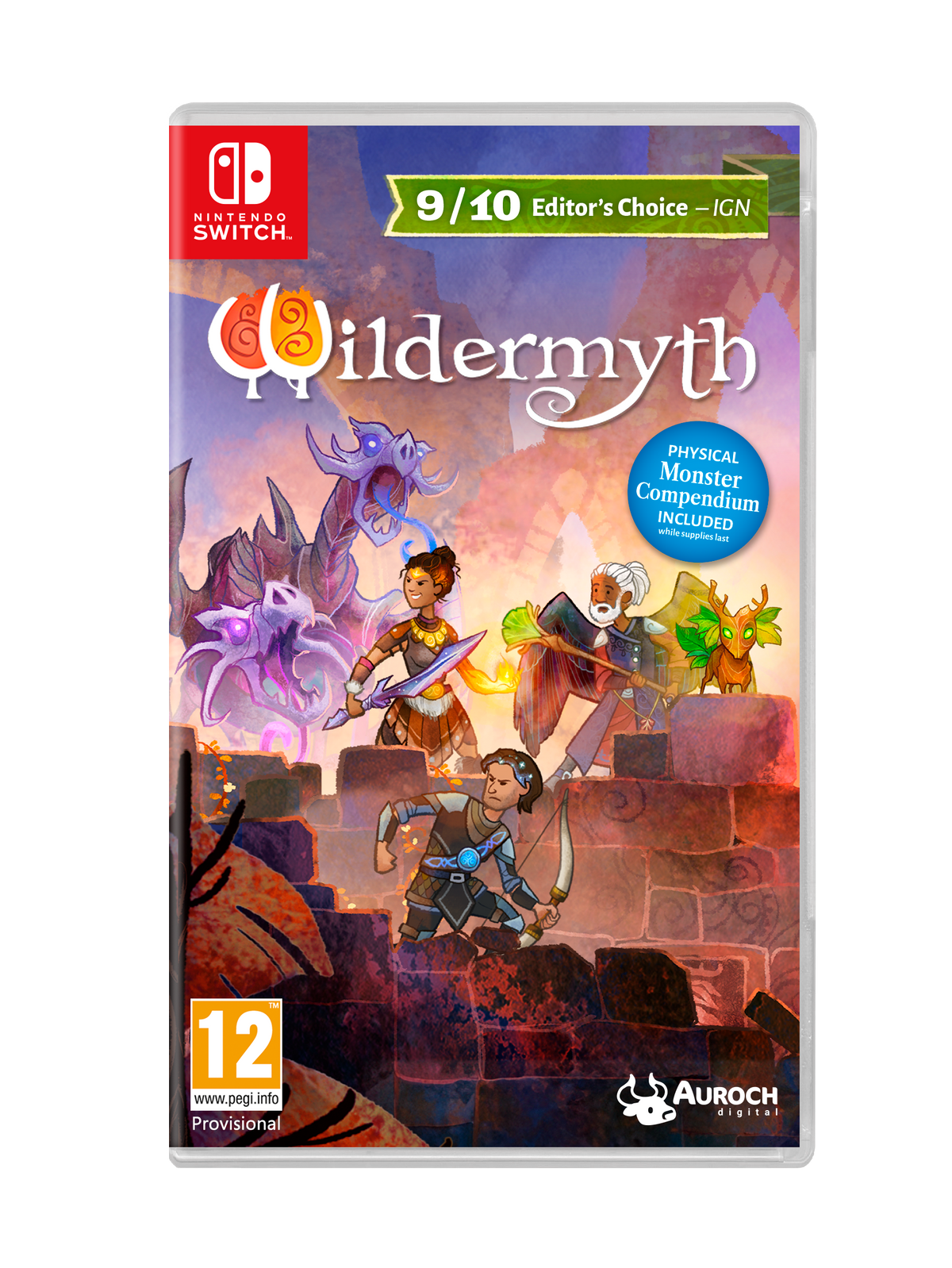 Wildermyth – Nintendo Switch – spilomslag