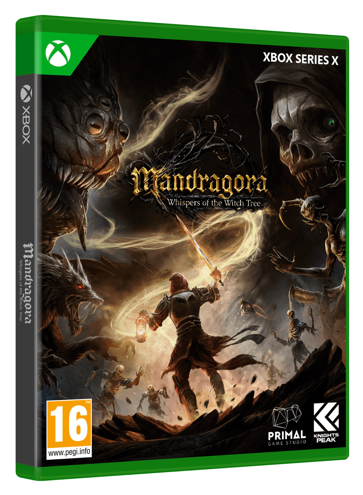 Mandragora: Whispers of the Witch Tree – Xbox Series X – spilomslag