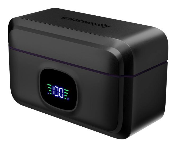 Streamplify MIC GO, Wireless Noice-Cancelling Microphone, compatibility with Android/iOS Streamplify