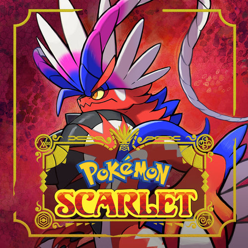 Pokémon Scarlet – spillets logo