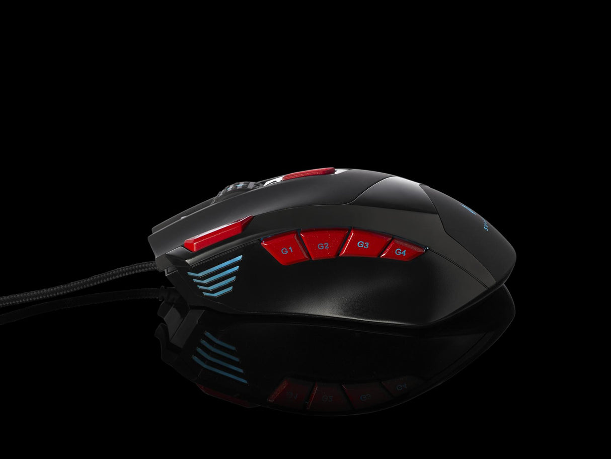 SUREFIRE - Eagle Claw Gamingmus med 9 knappar RGB