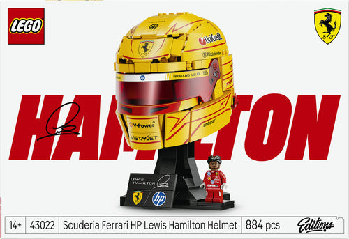 LEGO 43022 Editions Scuderia Ferrari HP Lewis Hamilton Helmet Lego
