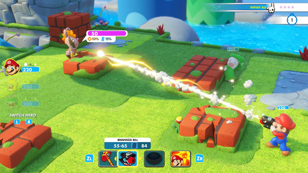 Mario + Rabbids Kingdom Battle (Code in Box) (FR/Multi in Game) Geekd