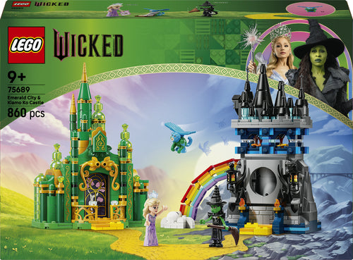 LEGO 75689 75689 Wicked Emerald City & Kiamo Ko Castle, construction toy Lego