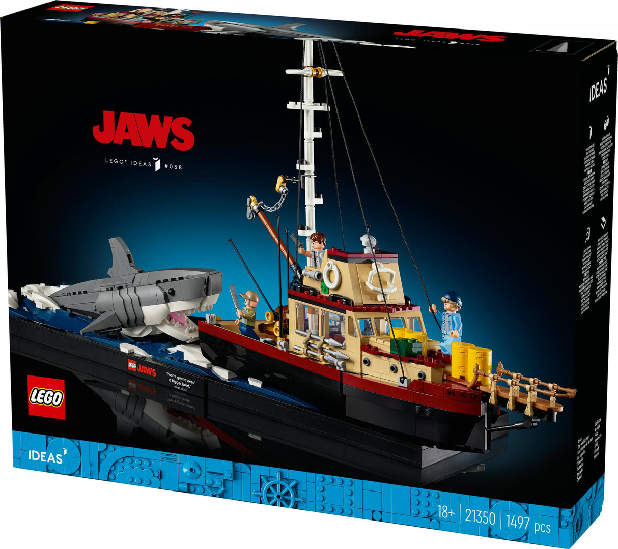 LEGO 21350 Ideas Jaws LEGO