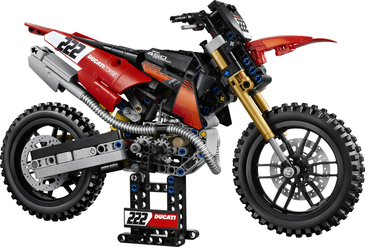 LEGO - Technic - Ducati Desmo450 MX Factory Motorcycle (42238) LEGO
