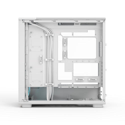 Midi Epoch XL White TG RGB Clear tint Fractal design