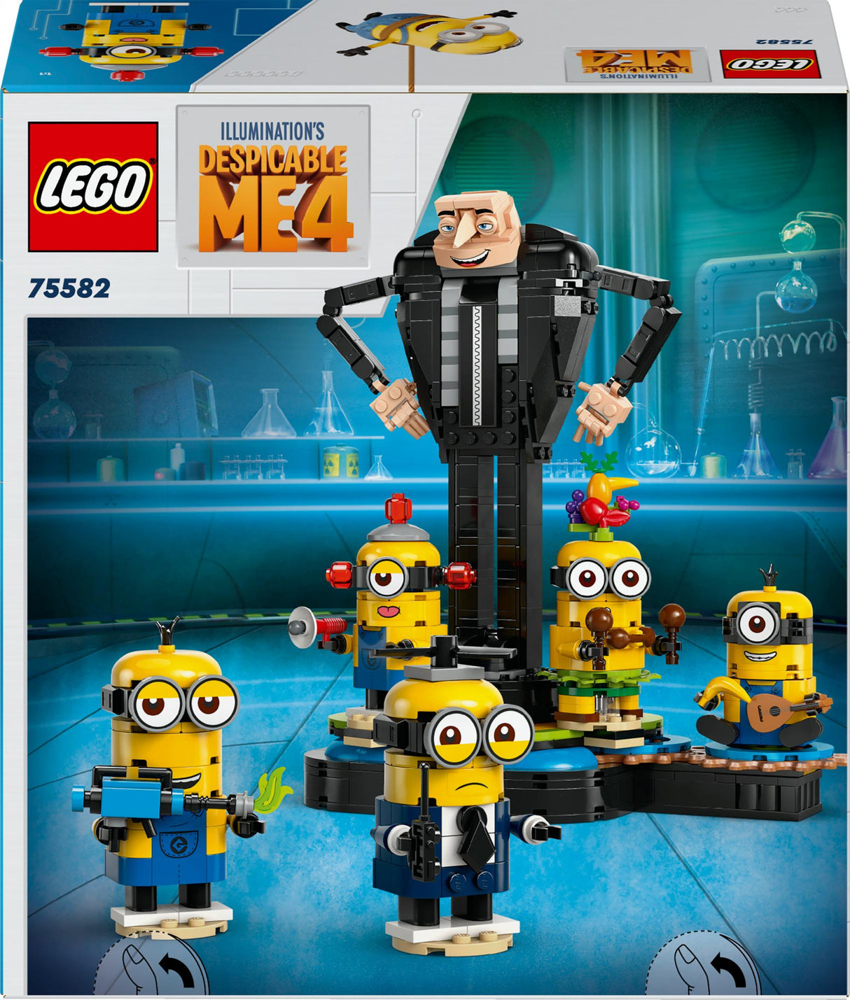 LEGO 75582 Minions Gru and the Minions made of LEGO bricks LEGO