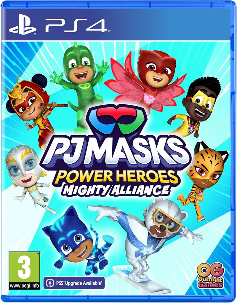 PJ Masks Power Heroes: Mighty Alliance – PlayStation 4 – spilomslag