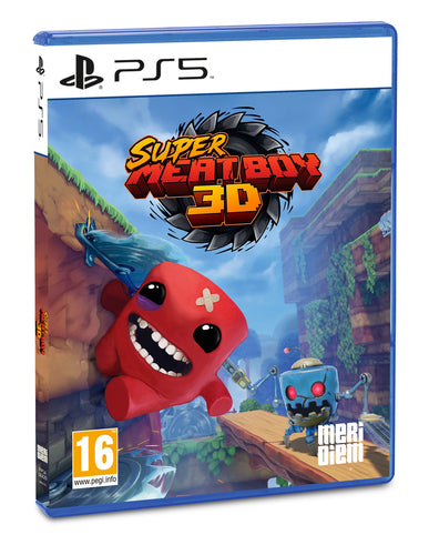 Super Meat Boy 3D – PlayStation 5 – spilcover