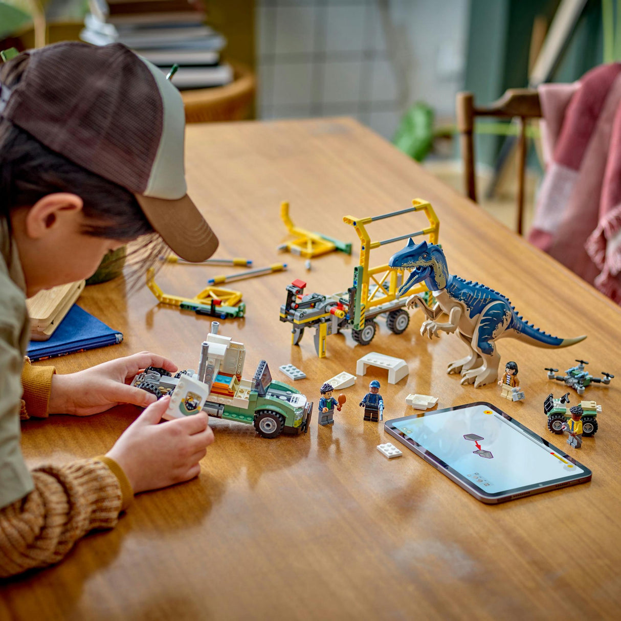 LEGO 76966 Jurassic World Dinosaur Missions: Allosaurus Transporter LEGO