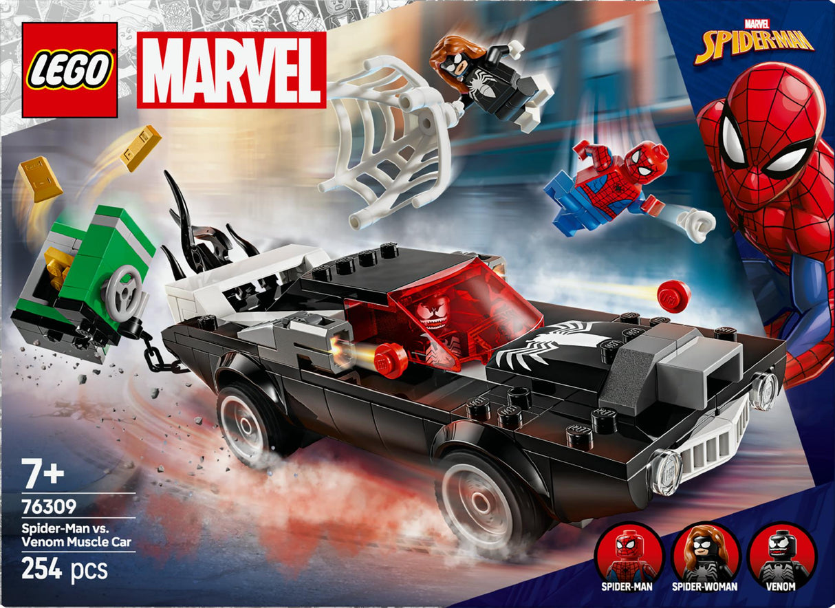 LEGO 76309 Marvel Super Heroes Spider-Man vs. Venom Muscle Car LEGO