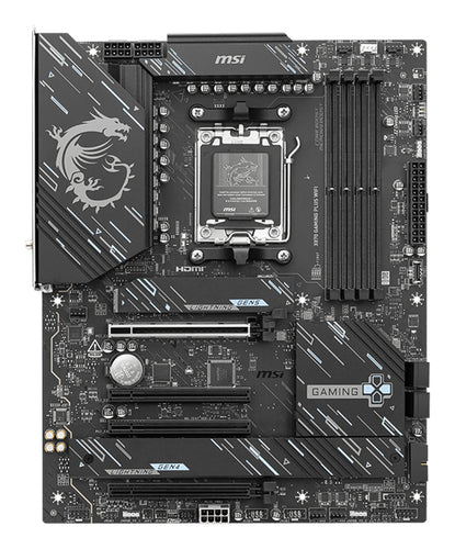 MSI X870 GAMING PLUS WIFI bundkort - AM5, ATX - visning 2