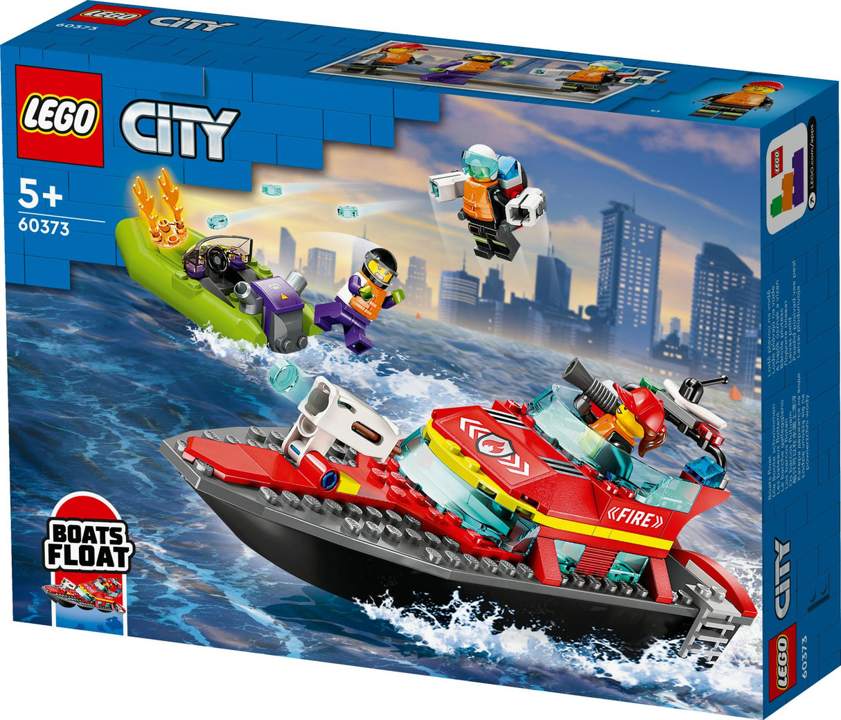 LEGO 60373 City Fire Boat LEGO