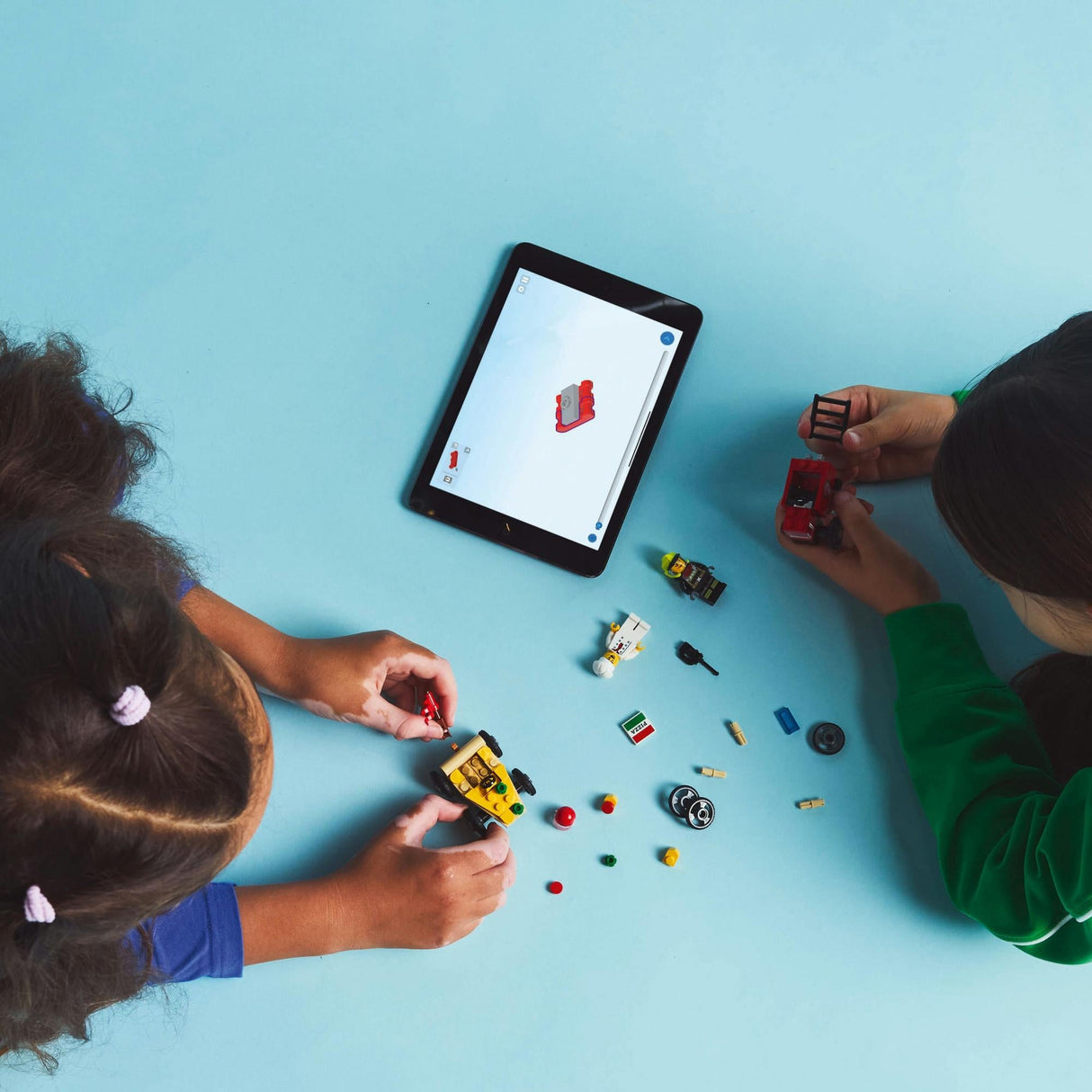 LEGO 60458 City Pizza Delivery Truck vs. Fire Truck LEGO