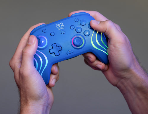 Turtle Beach Afterglow Wave Wireless – Switch, blå – Controller i brug