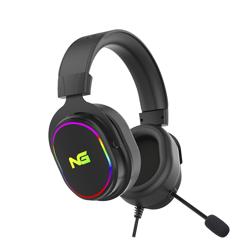 Nordic Gaming Spectrum Cabling Headset Svart