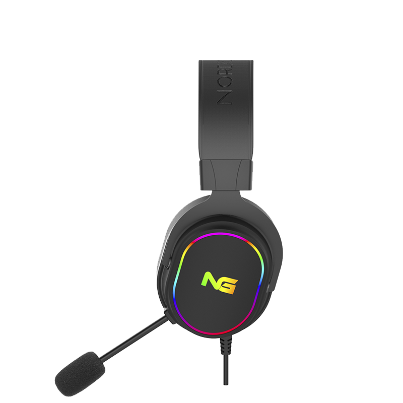 Nordic Gaming Spectrum Cabling Headset Svart