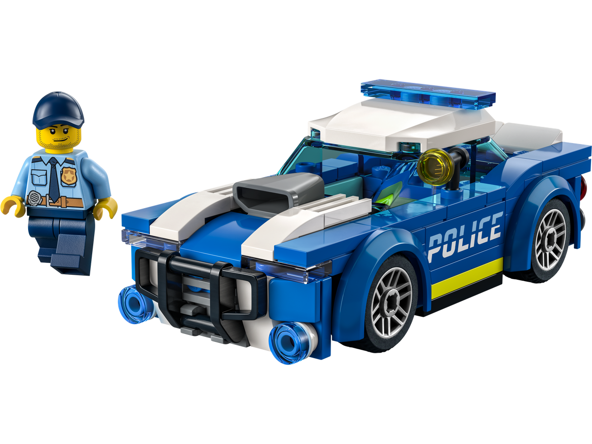 LEGO City 60312 Politibil – producentbillede af byggesættets model