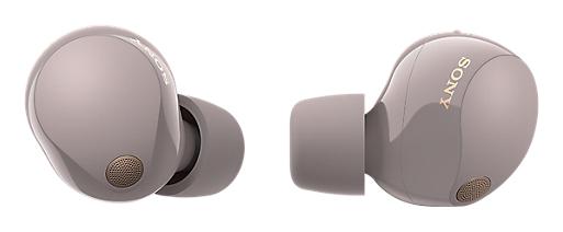 Sony WF-1000XM5 – trådløse in-ear-øretelefoner med støjreduktion – lyserød – produktdetalje 2