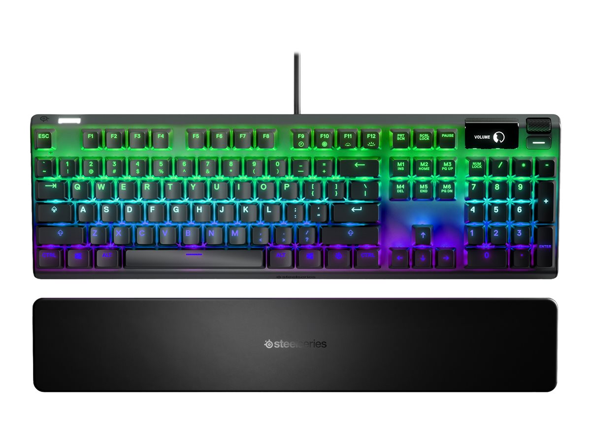 SteelSeries Apex Pro Tastatur Mekanisk RGB Kabling