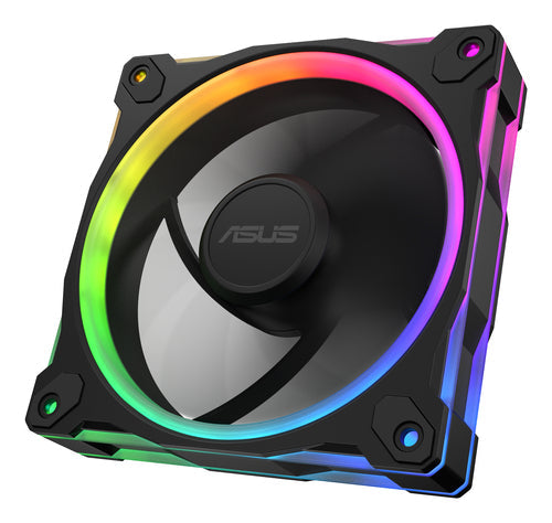 ASUS Prime MR120 ARGB Reverse Fan – kabinetblæser – Sort – Reverse