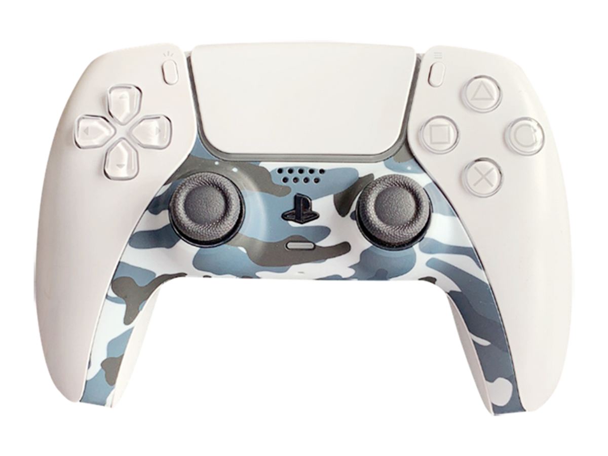 Piranha controllercover til PS5 – Camo Blue