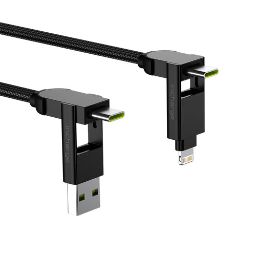 InCharge X MAX Lava Black 1,5m Geekd