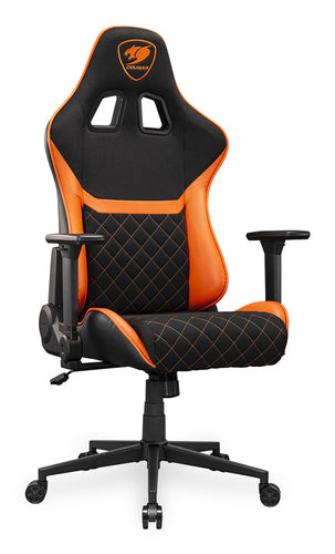 COUGAR Armor One V2 F, PVC/stof, sort/Orange gamingstol – produktdetalje