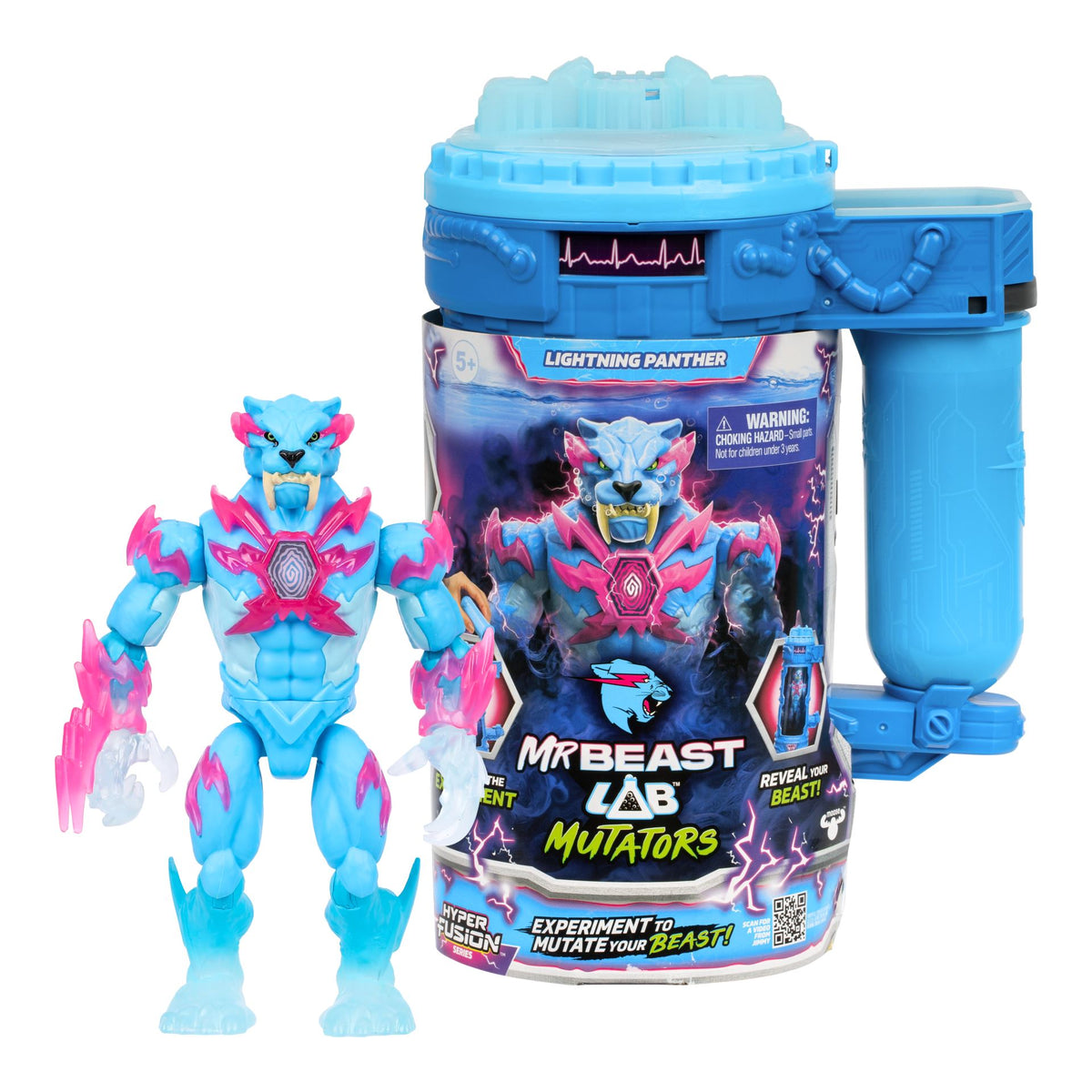 Mr. Beast Lab - Mutators, Mutation Chamber Lightning Panther