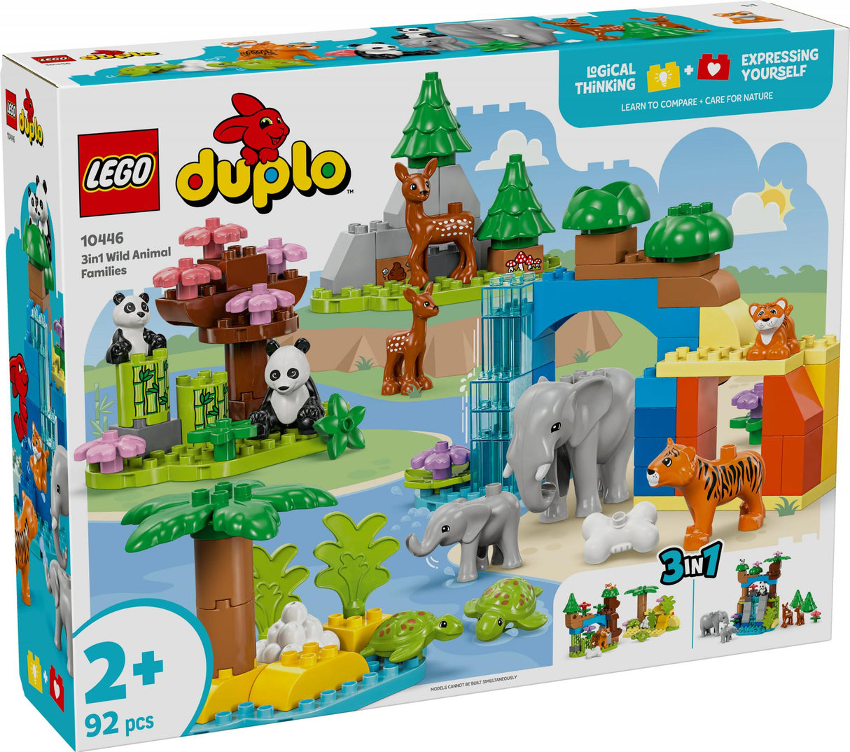 LEGO - DUPLO Town - 3-in-1 Wild Animal Families (10446) LEGO